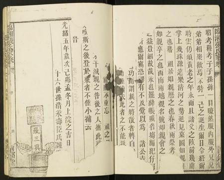 湖南张氏族谱-临湘张氏家乘.pdf电子版插图3 湖南张氏族谱-临湘张氏家乘.pdf电子版插图3