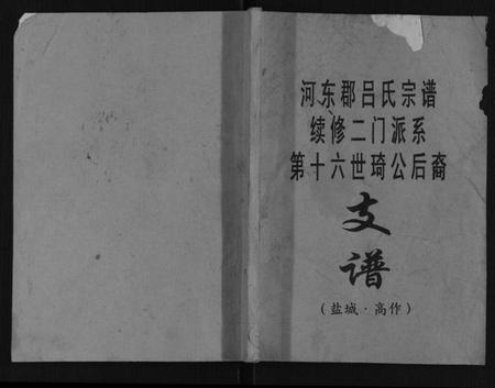 江苏吕氏族谱-吕氏宗谱.pdf电子版插图