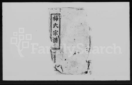 湖北梅氏族谱-梅氏宗谱 [5卷,及卷首].pdf电子版插图