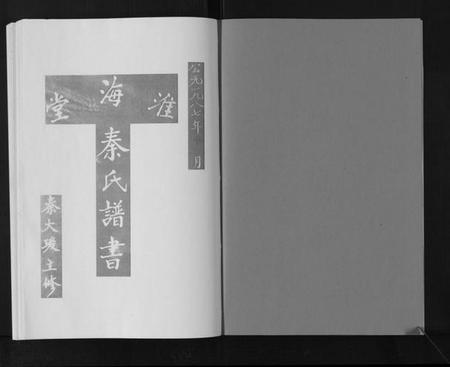 江苏秦氏族谱-秦氏宗谱[不分卷].pdf电子版插图2