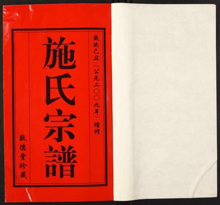 江苏施氏族谱-施氏宗谱.pdf电子版插图1