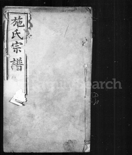 江苏施氏族谱-施氏宗谱.pdf电子版插图