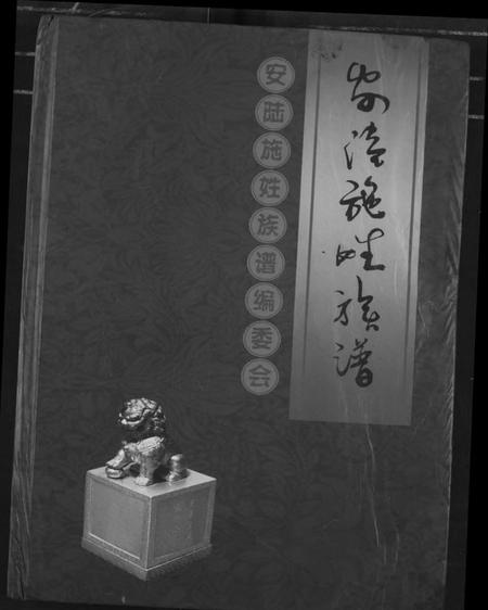 湖北施氏族谱-安陆施姓族谱.pdf电子版