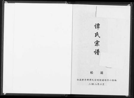 湖北谭氏族谱-谭氏宗谱.pdf电子版插图1