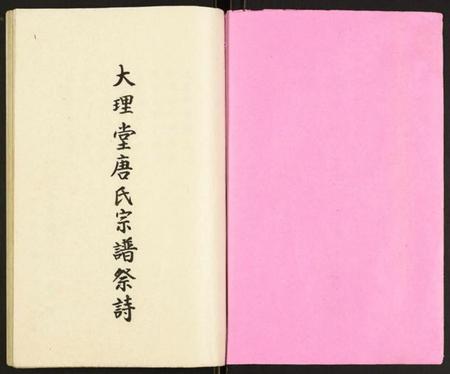 江苏唐氏族谱-大理堂唐氏宗谱.pdf电子版插图1 江苏唐氏族谱-大理堂唐氏宗谱.pdf电子版插图1