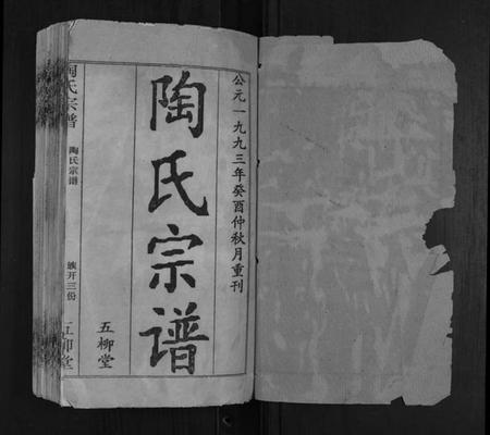 湖北陶氏族谱-陶氏宗谱.pdf电子版插图1