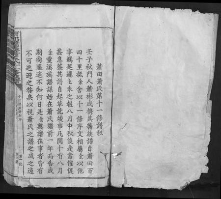 江西萧氏族谱-宁都兰陵萧氏十一修族谱[不分卷].pdf电子版插图1