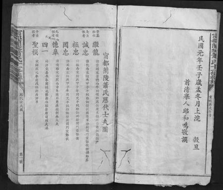江西萧氏族谱-宁都兰陵萧氏十一修族谱[不分卷].pdf电子版插图4