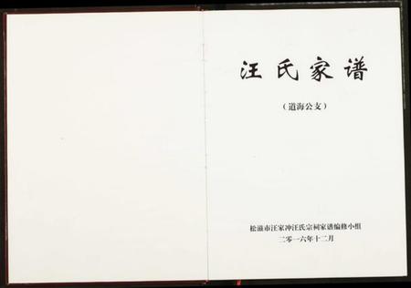 湖北汪氏族谱-汪氏宗谱.pdf电子版插图1
