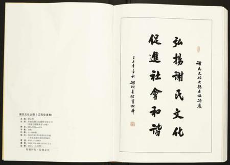 江西谢氏族谱-谢氏文化大观.pdf电子版插图3
