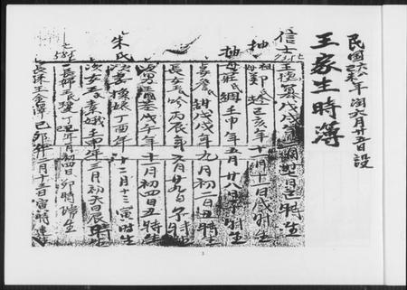 中国王氏族谱-王家生时簿.pdf电子版插图5