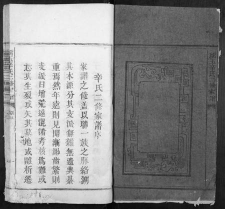 江西辛氏族谱-瑶玉辛氏二修家谱.pdf电子版插图1