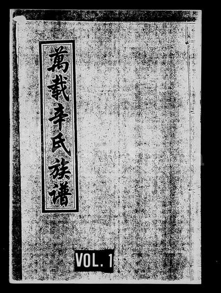 江西辛氏族谱-万载辛氏族谱.pdf电子版插图1