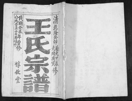江苏王氏族谱-王氏宗谱[不分卷].pdf电子版插图