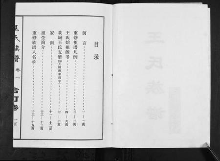 江苏王氏族谱-王氏族谱[不分卷].pdf电子版插图1