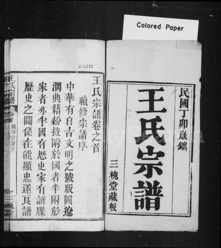 湖北王氏族谱-王氏宗谱.pdf电子版插图1