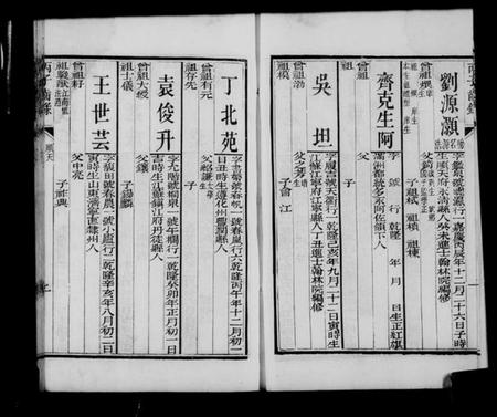 中国未知族谱-丙子科各省乡试同年齿录.pdf电子版插图5 中国未知族谱-丙子科各省乡试同年齿录.pdf电子版插图5