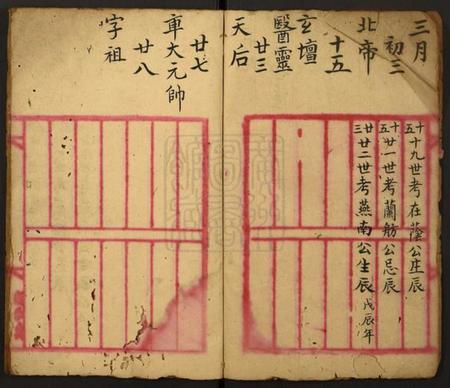 中国未知族谱-[姓氏不详]先人生忌辰簿.pdf电子版插图4