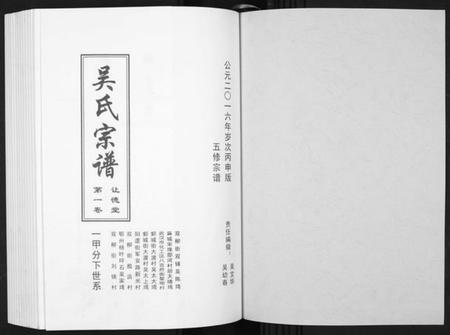 湖北吴氏族谱-吴氏宗谱.pdf电子版插图1