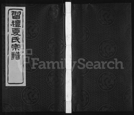 江苏夏氏族谱-习礼夏氏宗谱 [63卷,首1卷].pdf电子版