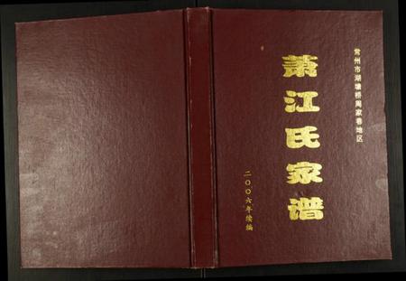 江苏萧江氏江氏族谱-萧江氏家谱.pdf电子版插图