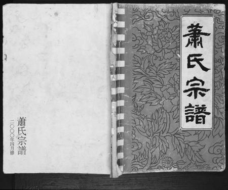 江苏萧氏族谱-萧氏宗谱.pdf电子版插图
