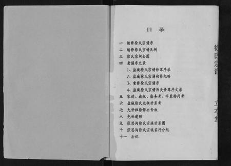 江苏徐氏族谱-徐氏宗谱[不分卷].pdf电子版插图1
