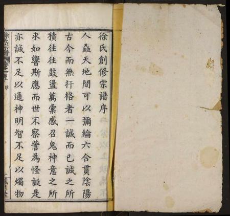 湖北徐氏族谱-徐氏宗谱.pdf电子版插图1