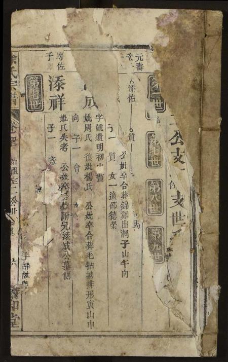 湖北徐氏族谱-徐氏宗谱.pdf电子版插图1