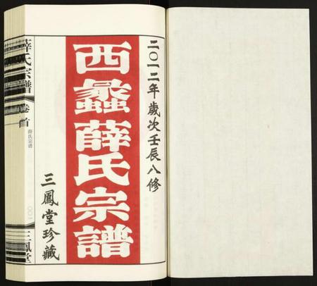 江苏薛氏族谱-薛氏宗谱.pdf电子版插图1
