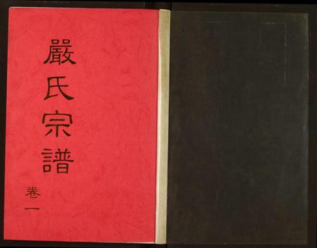 湖北严氏族谱-严氏宗谱.pdf电子版插图1