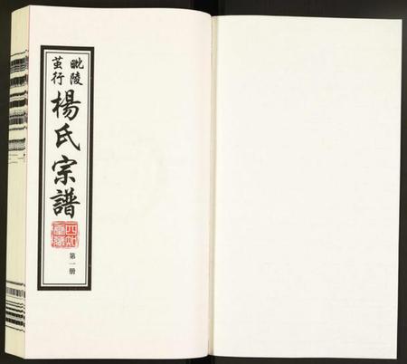 江苏杨氏族谱-杨氏宗谱.pdf电子版插图1