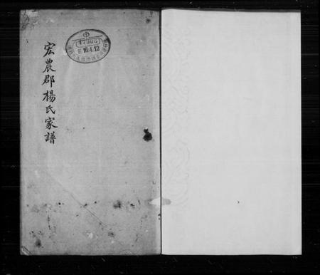 江苏杨氏族谱-宏农郡杨氏家谱.pdf电子版插图