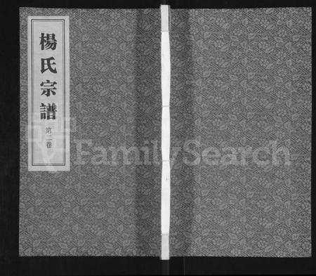 江苏杨氏族谱-杨氏宗谱 [11卷].pdf电子版插图