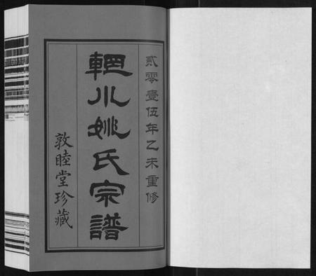 江苏姚氏族谱-辋川姚氏宗谱[13卷首1卷].pdf电子版插图1