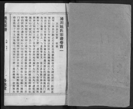 湖北姚氏族谱-浠川姚氏宗谱.pdf电子版插图1