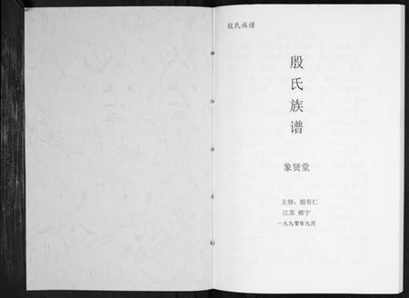 江苏殷氏族谱-殷氏族谱[不分卷].pdf电子版插图1