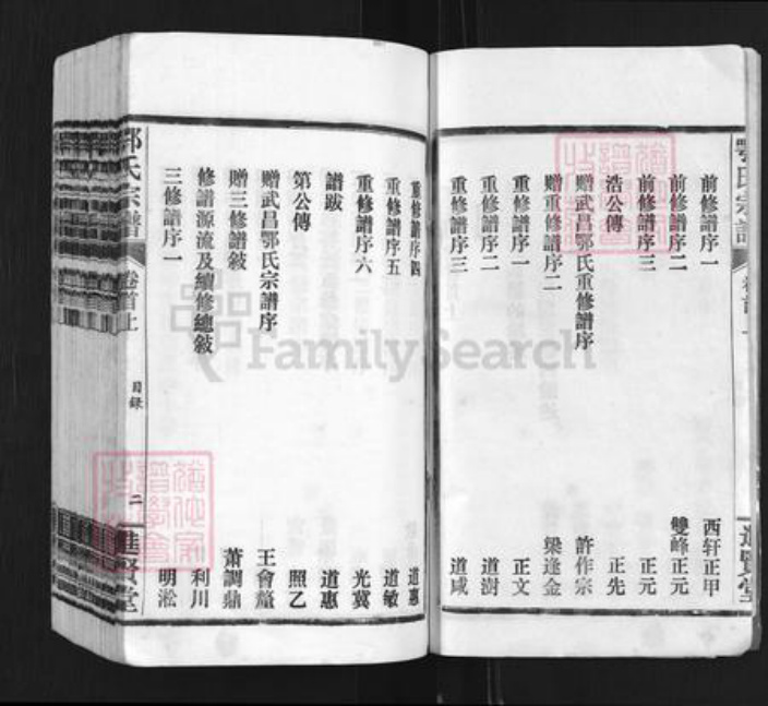 湖北省武汉市新洲区凤凰镇鄂氏进贤堂族谱-鄂氏宗谱.pdf电子版插图2