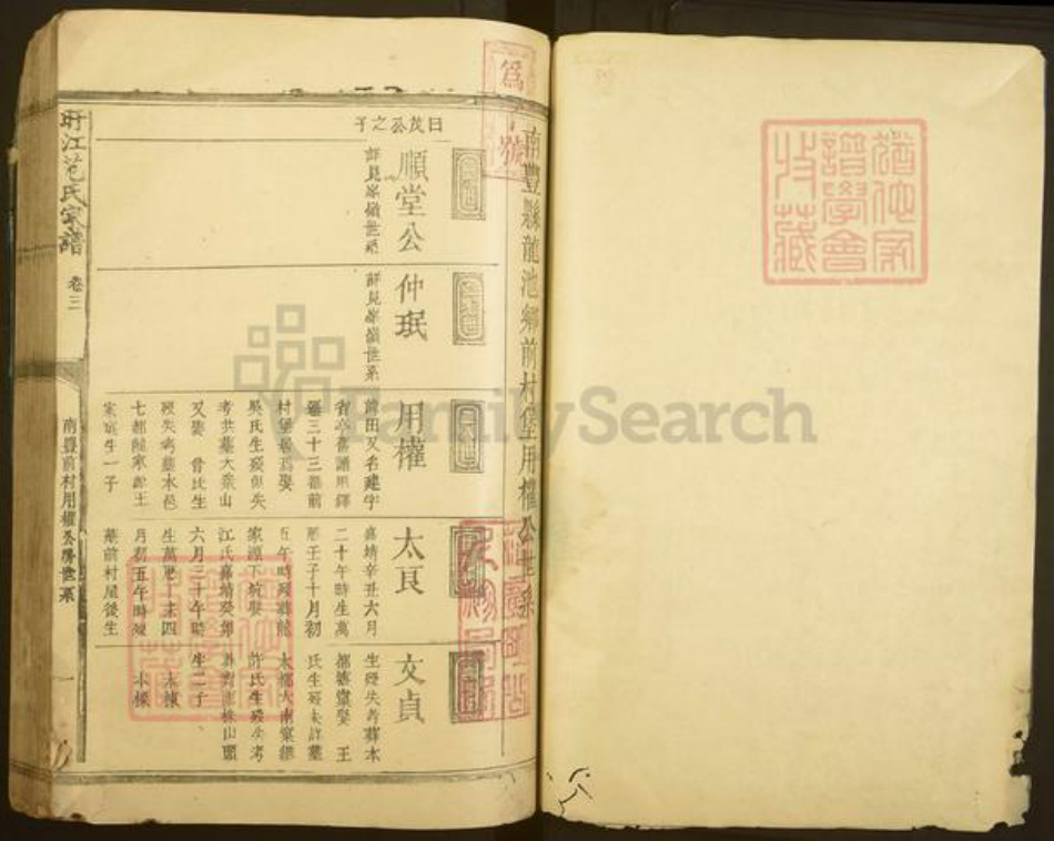 江西省抚州市范氏族谱-盱江范氏七修宗谱.pdf电子版插图1