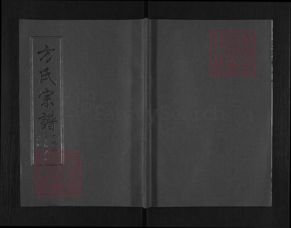 湖北省武汉市新洲区方氏敦本堂族谱-方氏宗谱.pdf电子版插图