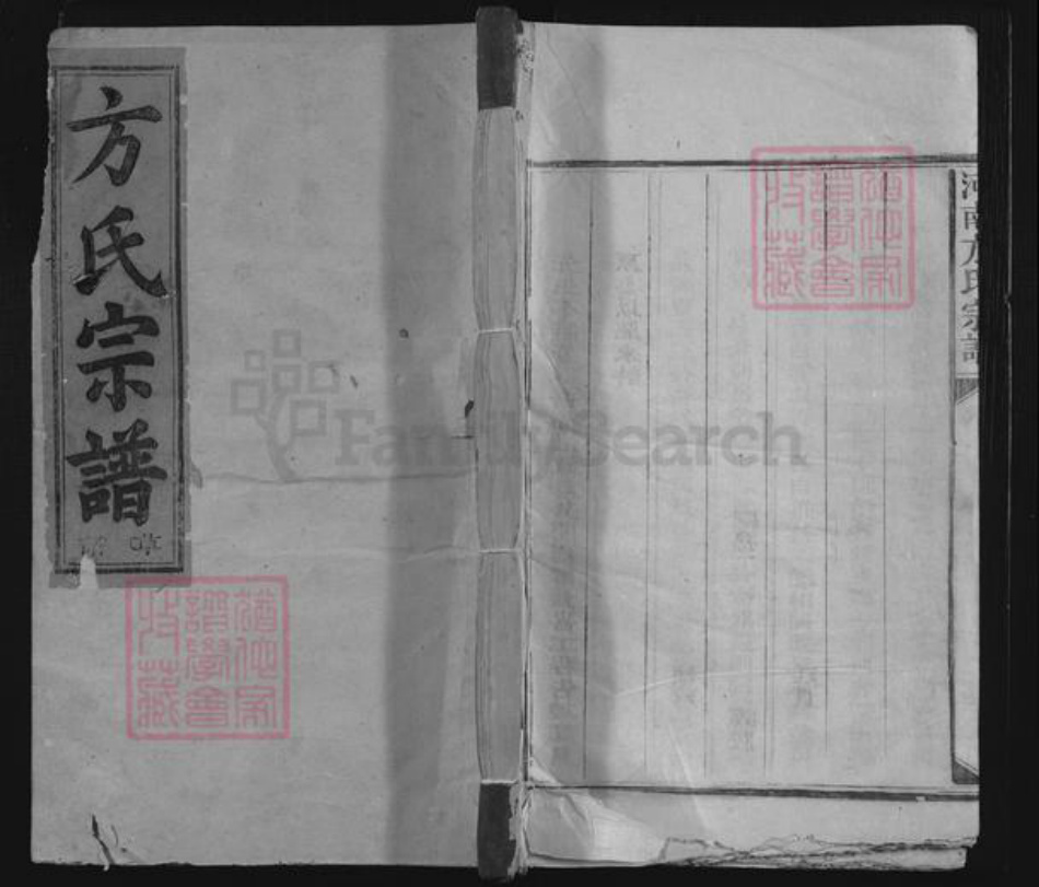 江西省上饶市婺源县中云镇方氏族谱-河南方氏宗谱.pdf电子版插图