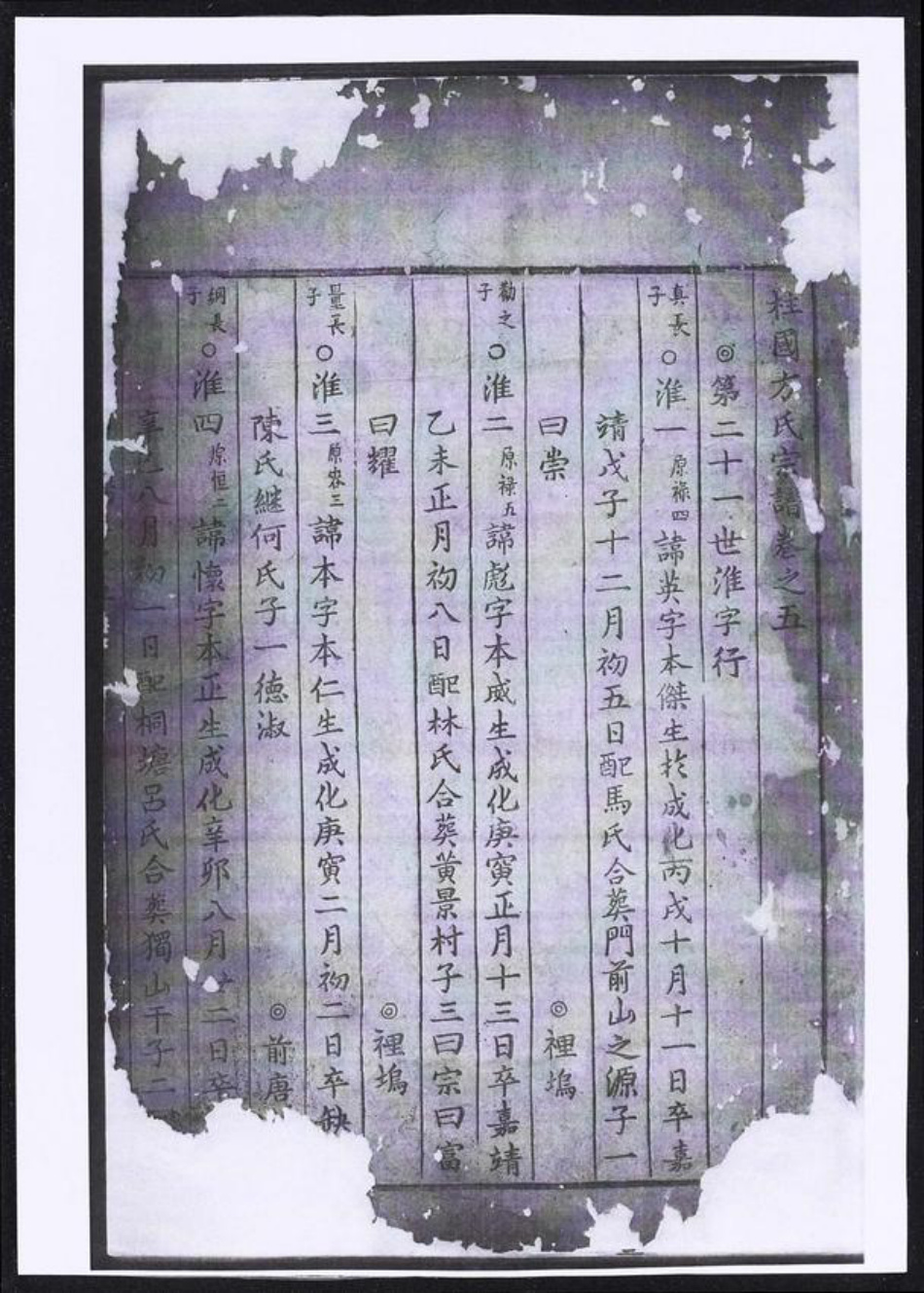 浙江省金华市永康市方氏族谱-柱国方氏宗谱.pdf电子版插图