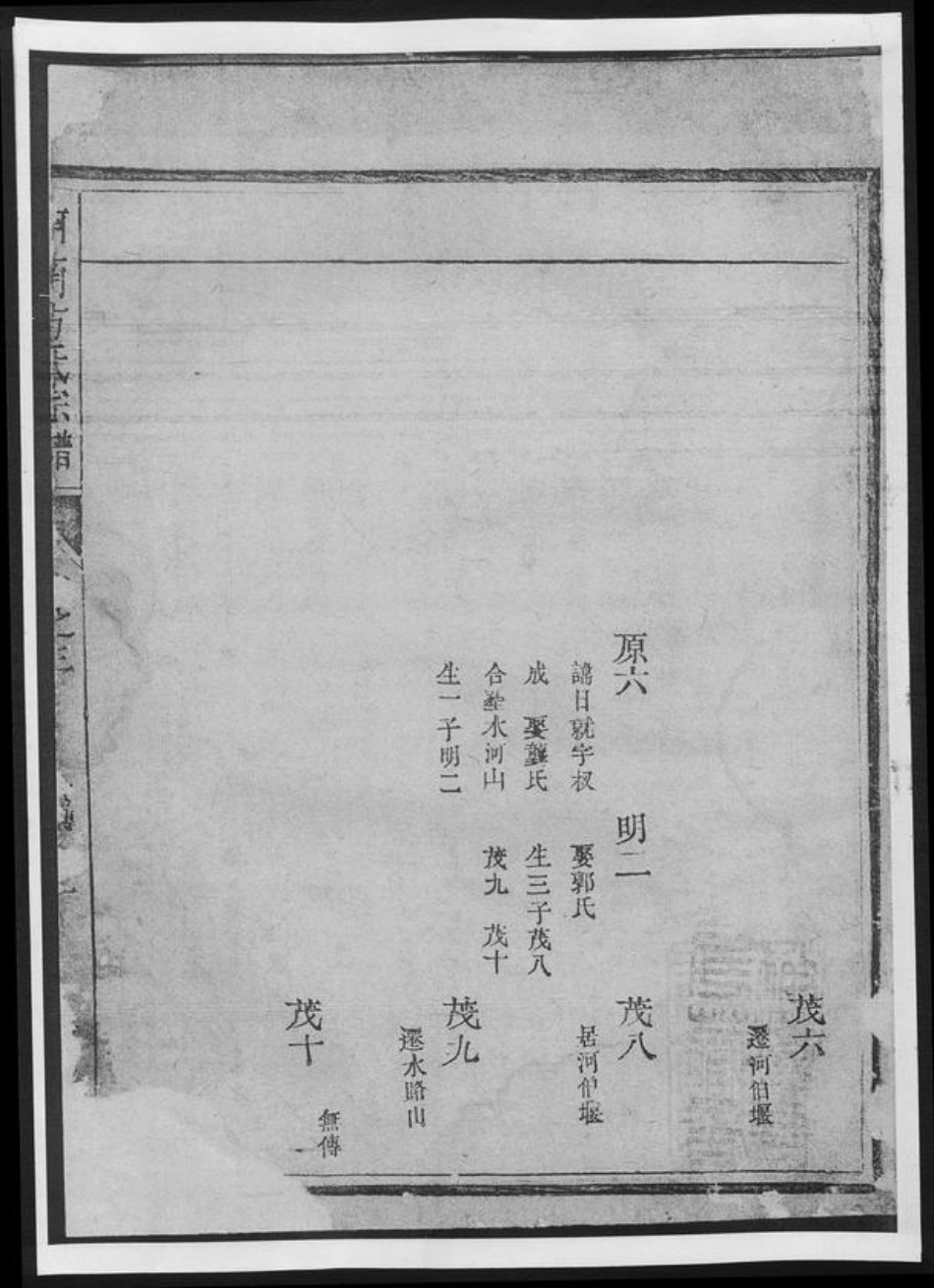 河南省方氏族谱-河南方氏宗谱[总卷数不详].pdf电子版插图