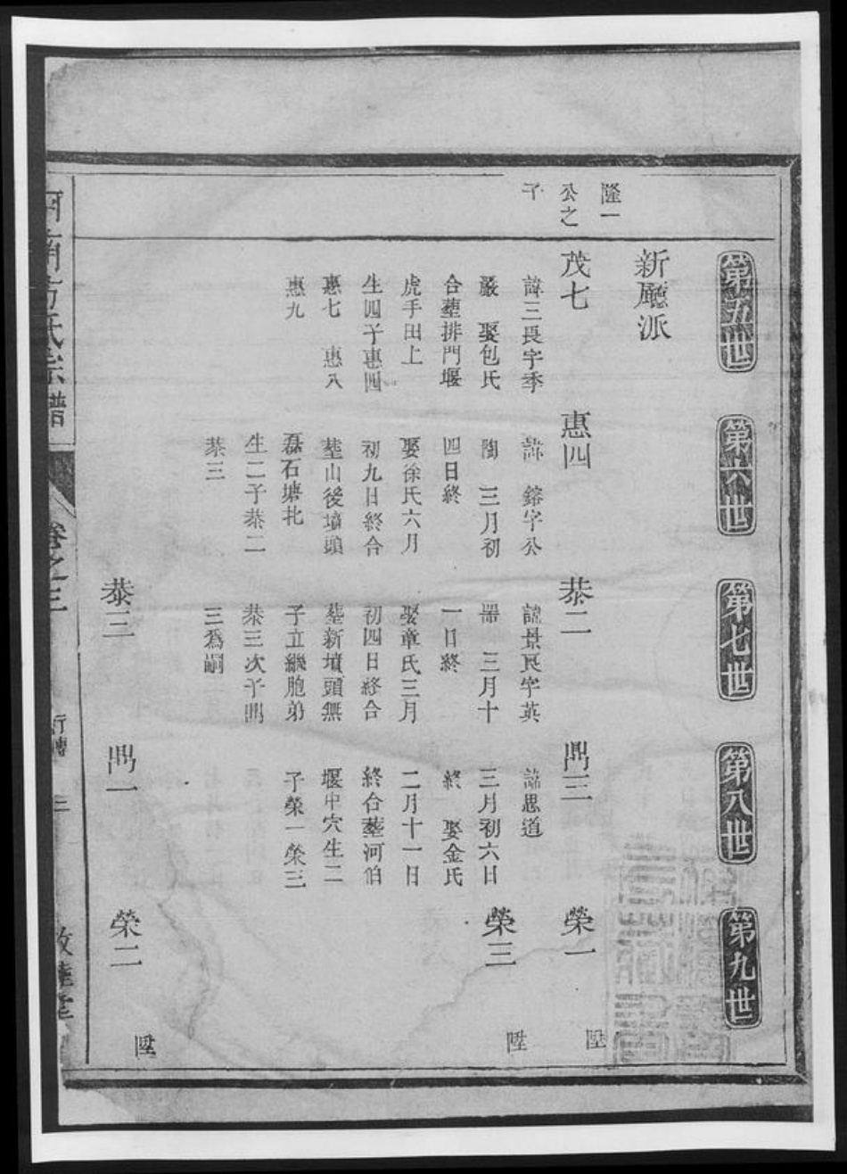 河南省方氏族谱-河南方氏宗谱[总卷数不详].pdf电子版插图2