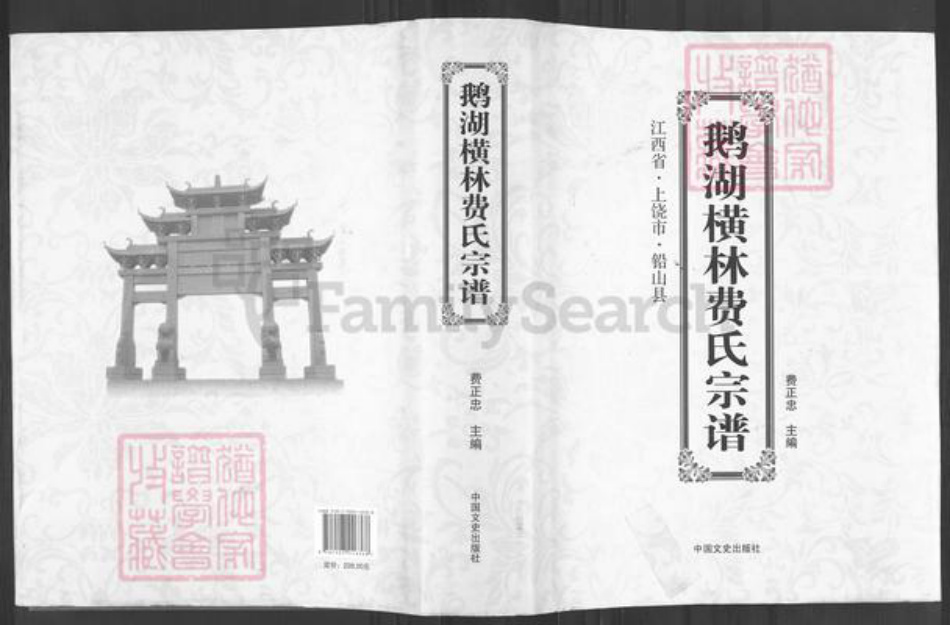 江西省上饶市铅山县汪二镇费氏族谱-鹅湖横林费氏宗谱.pdf电子版插图