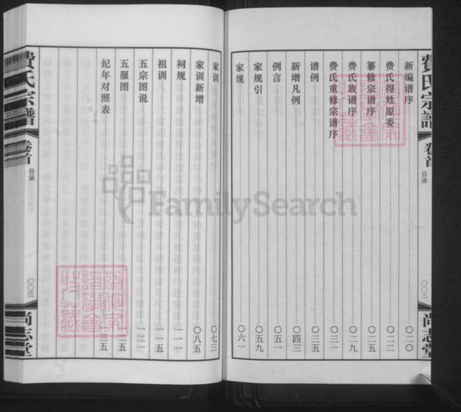 江苏省常州市武进县横林镇费氏尚志堂族谱-费氏宗谱.pdf电子版插图3