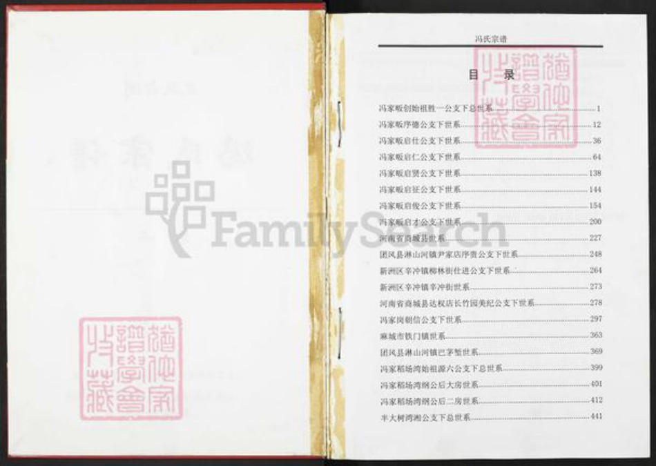 湖北省武汉市新洲区冯氏大树堂族谱-新洲冯氏宗谱.pdf电子版插图2