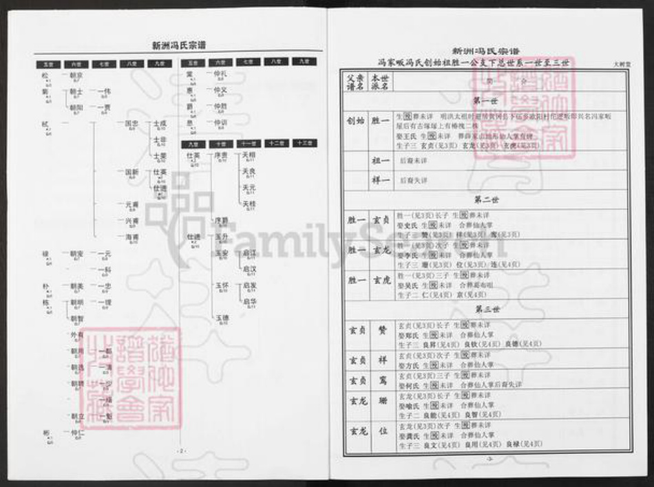 湖北省武汉市新洲区冯氏大树堂族谱-新洲冯氏宗谱.pdf电子版插图4