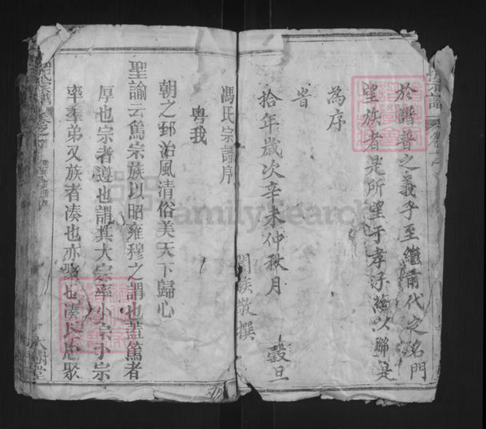 湖北省武汉市新洲区冯氏大树堂族谱-冯氏宗谱.pdf电子版插图3