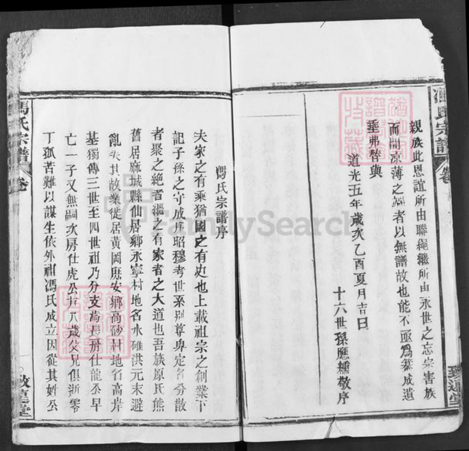 湖北省武汉市新洲区冯氏致远堂族谱-冯氏宗谱.pdf电子版插图4
